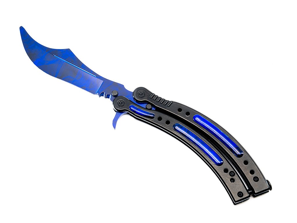 (MW) Butterfly V2 | Sapphire (Minimal Wear) - tupý
