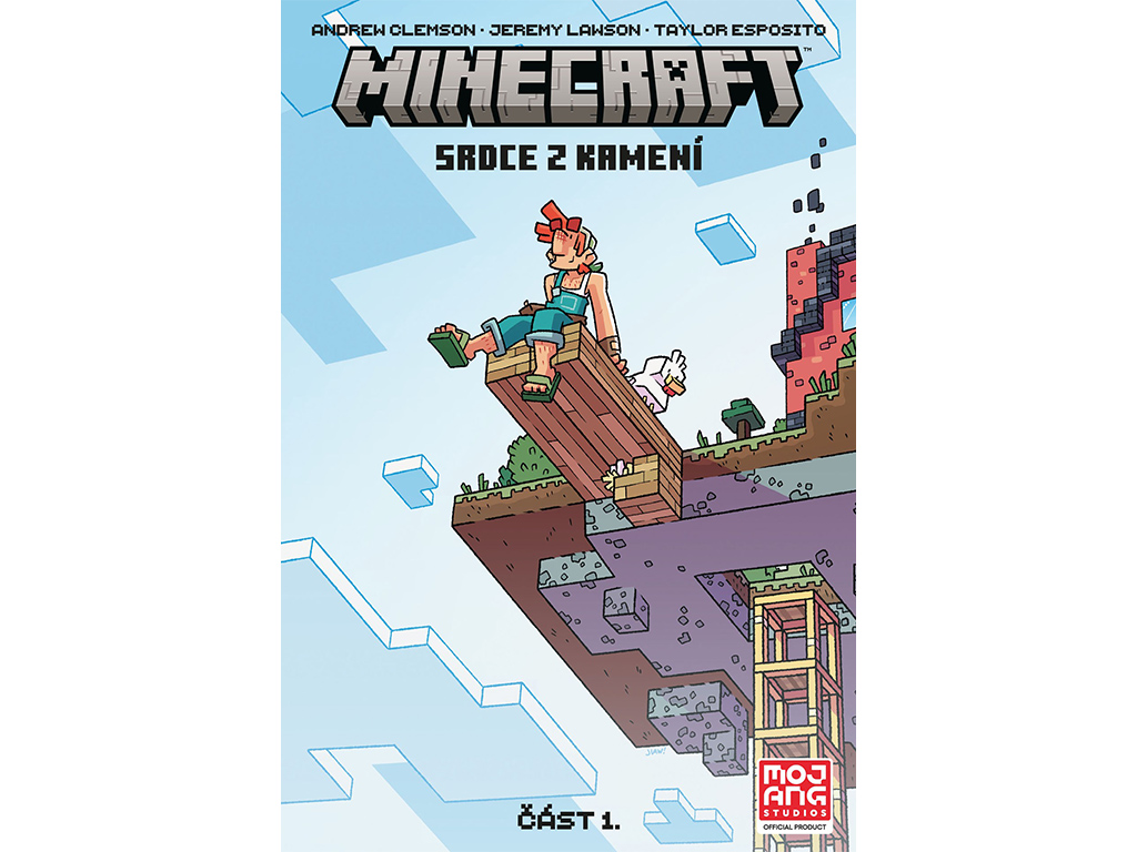 minecraft komiks srdce z kamení 1 kniha fadee.cz 1