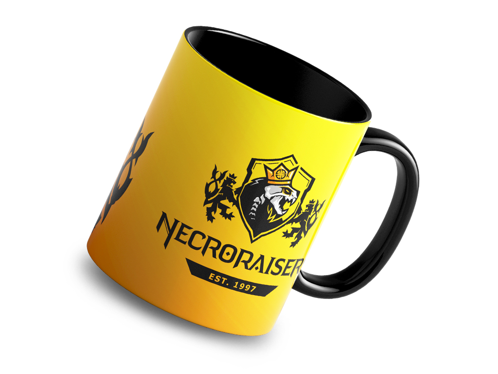 Hrnek 2.0 Necroraisers yellow 300 ml na eshop menší stín