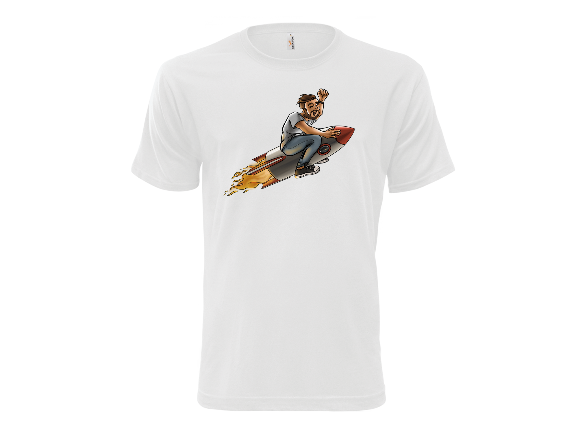 Tričko bílá CLASSIC MOCK UP