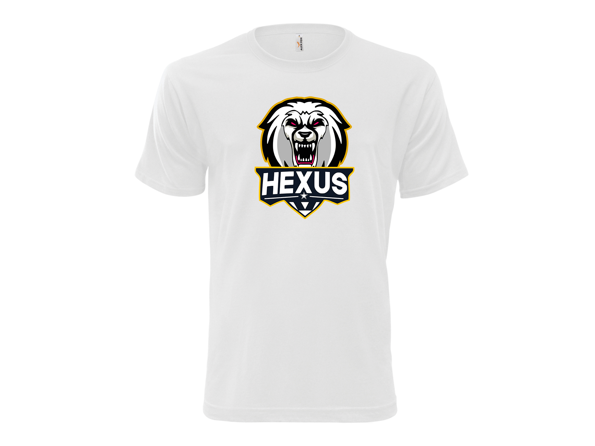 Tričko HEXUS BÍLÉ CLASSIC MOCK UP