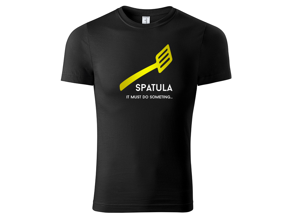 Tričko Spatula černá