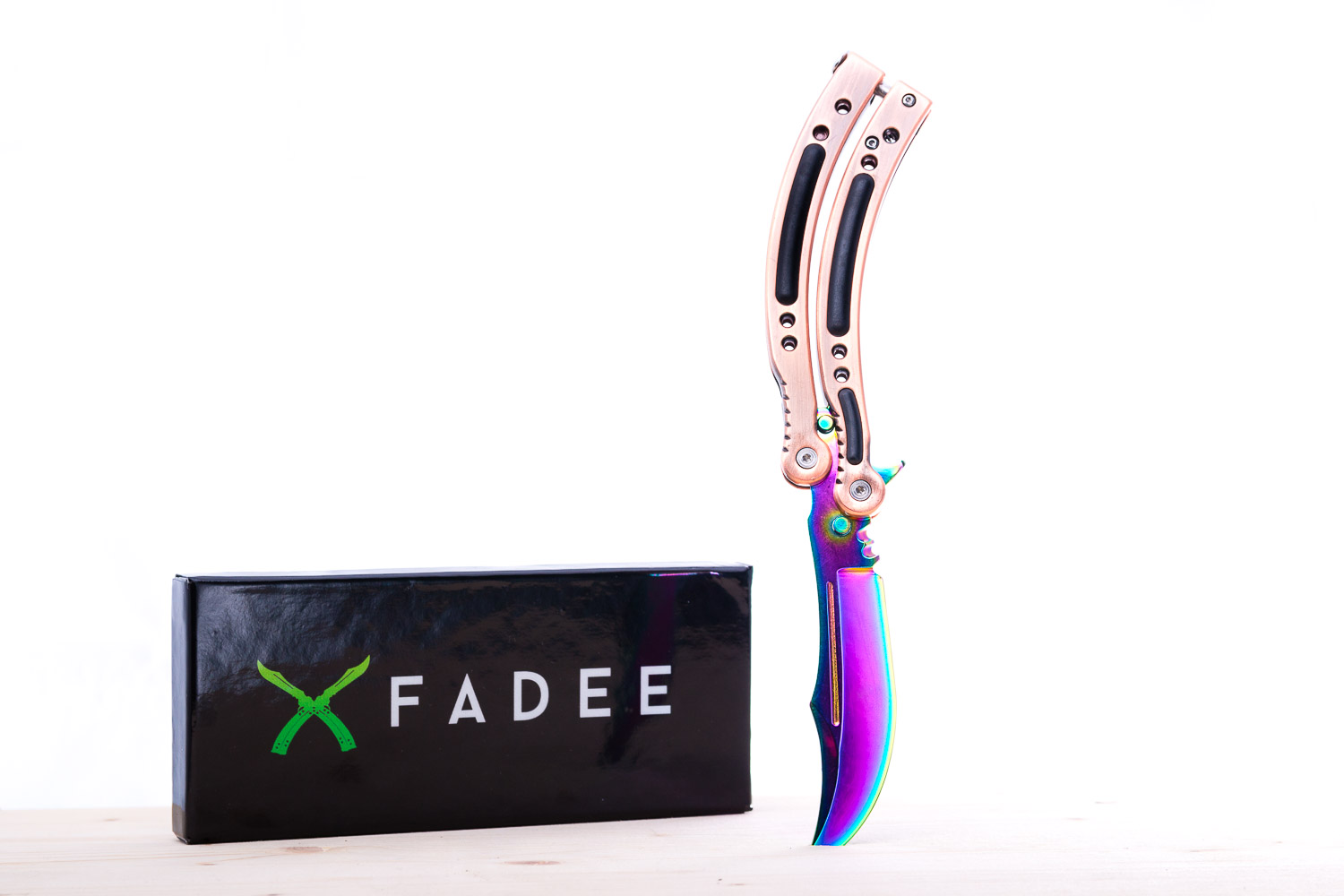★ Butterfly | Fade - tupý (tréninkový)