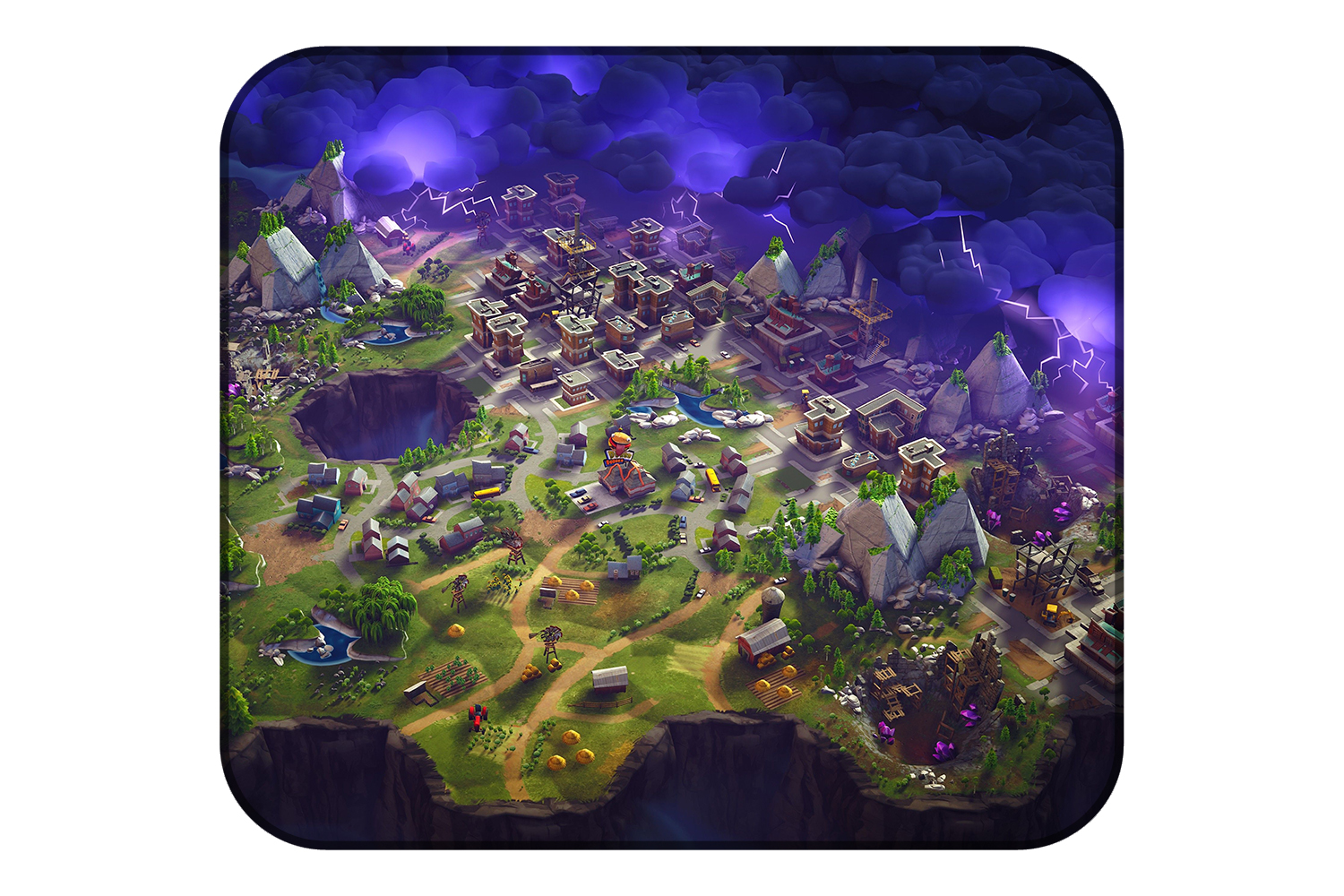 Podložka 45 SAVE THE WORLD mock up