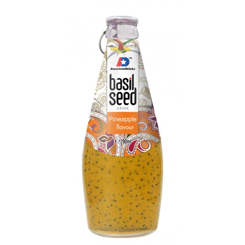 basil seed pineapple