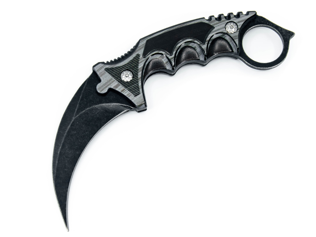 Karambit Black Laminate CSGo Nože