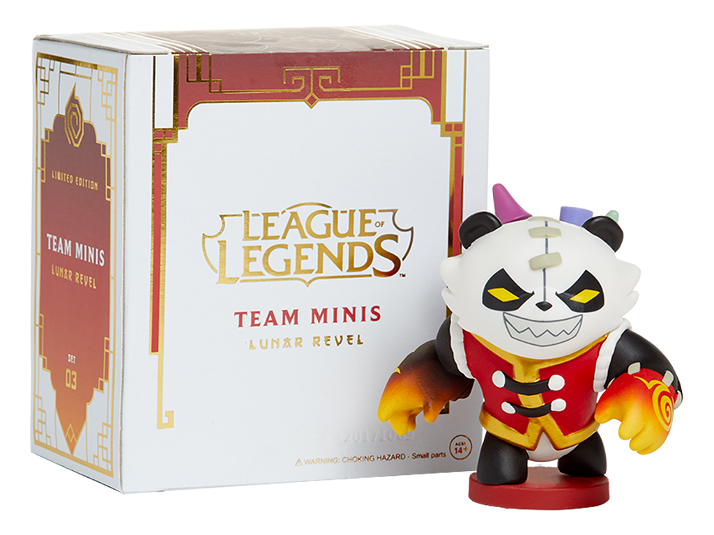 Figurka Team Mini Lunar Revel Panda Tibbers 3