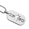 CS GO Gun AK47 AMW MA4 Leather Necklace For Men CSGO Anime Weapon Neckless Male Collier Homme Best Friends02
