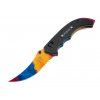 360 1 flip knife marble fade