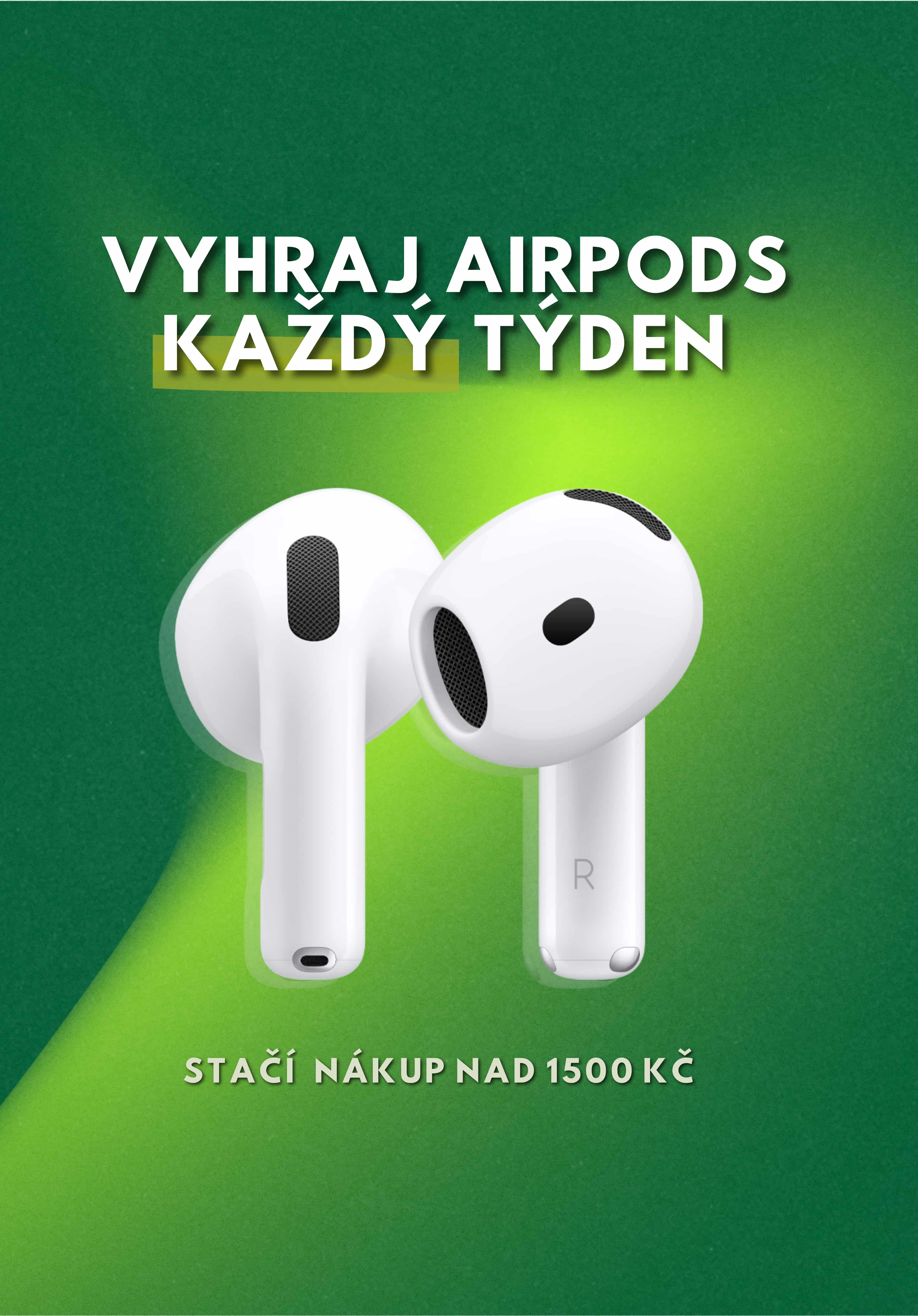 Zapoj se do soutěže o AirPods