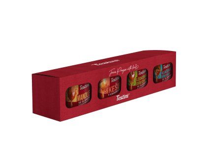 Dárková sada oříšků v karamelu