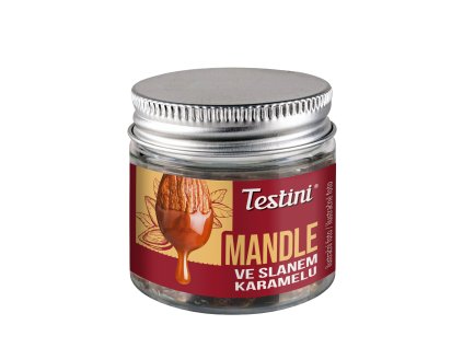Dóza s mandlemi ve slaném karamelu Testini®