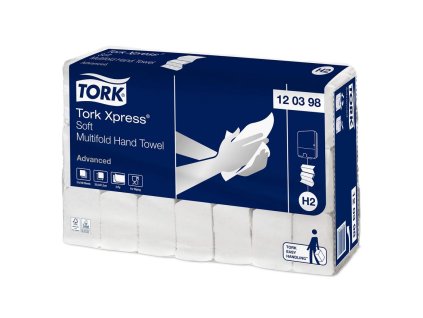 Balení bílých papírových ručníků