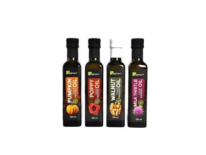 Sada 4 RAW olejů - 4x250 ml