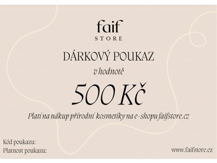 Dárkový poukaz