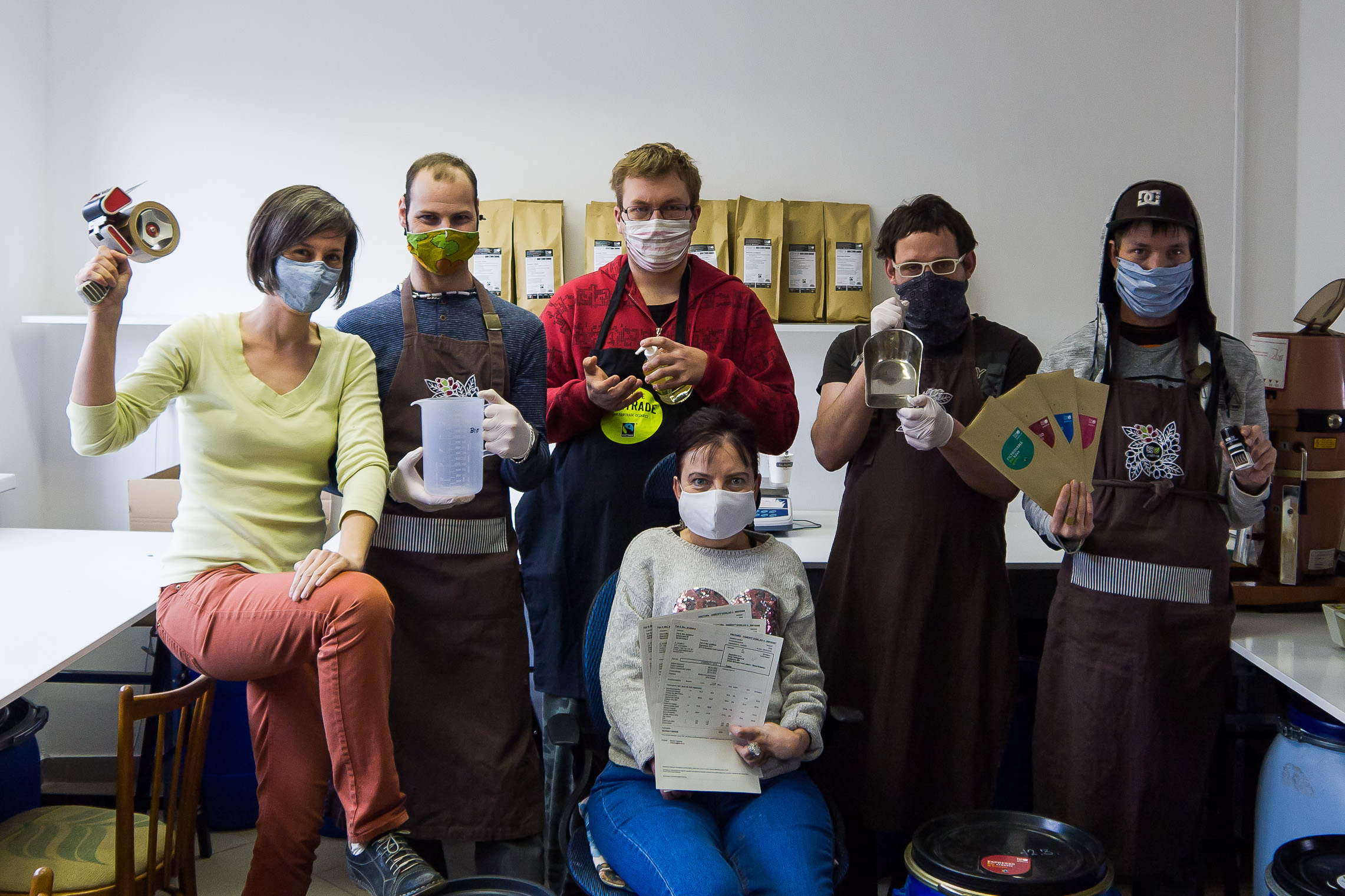 FairBio pražírna za časů koronaviru