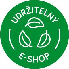 Jsme držitelé označení Udržitelného e-shopu