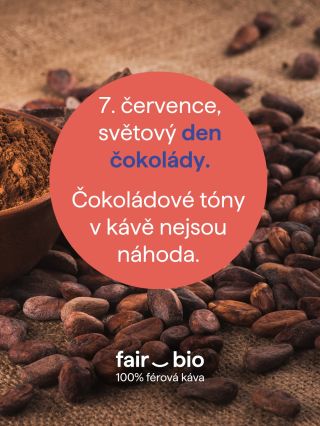 🤎 Dnes má svátek čokoláda. Oslavte ho šálkem kávy s čokoládovými tóny 🫘 Čokoládová chuť v kávě nevzniká náhodou. Stojí za...