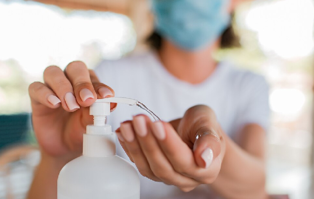 Přírodní desinfekce na ruce