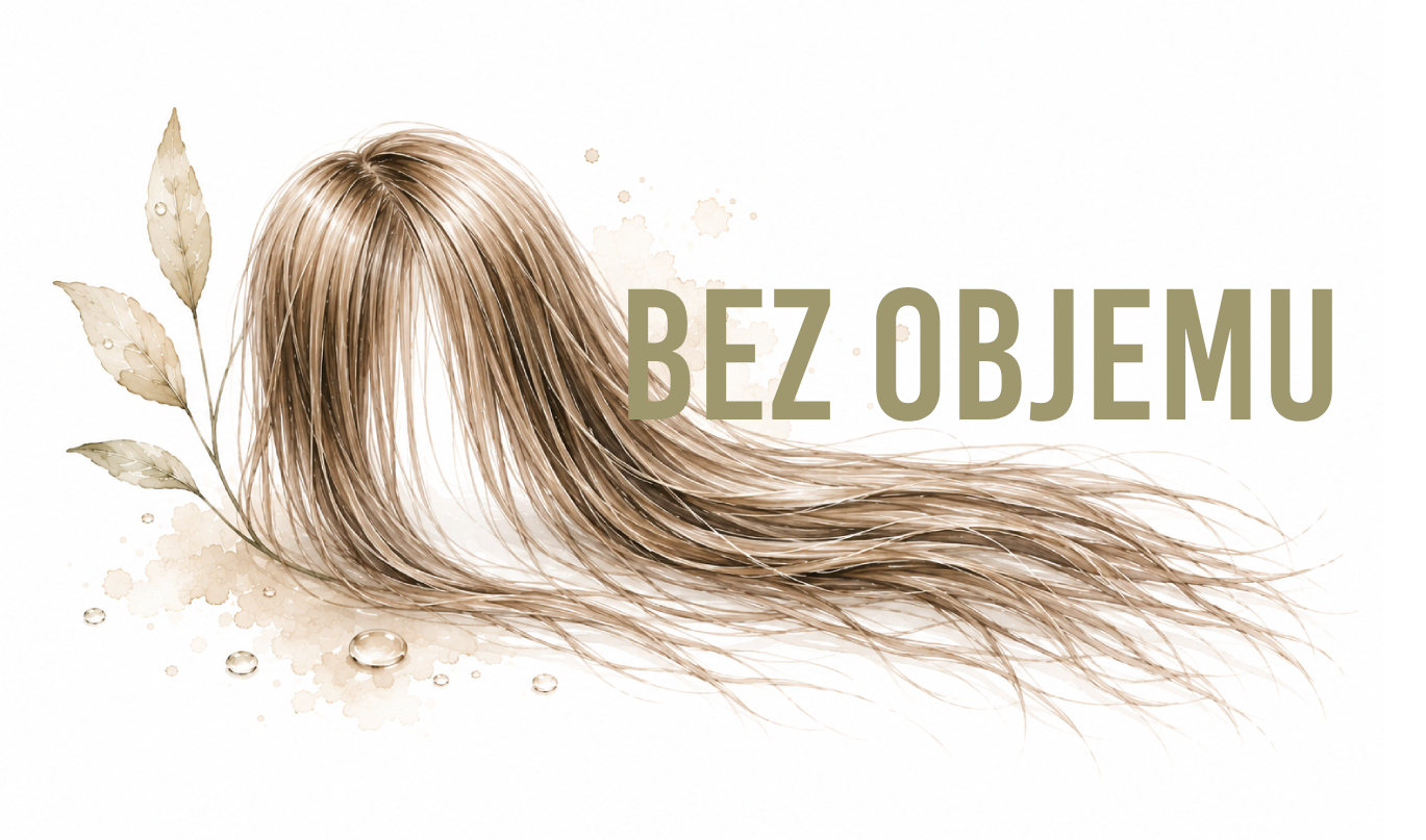 Vlasy bez objemu a zplihlé vlasy
