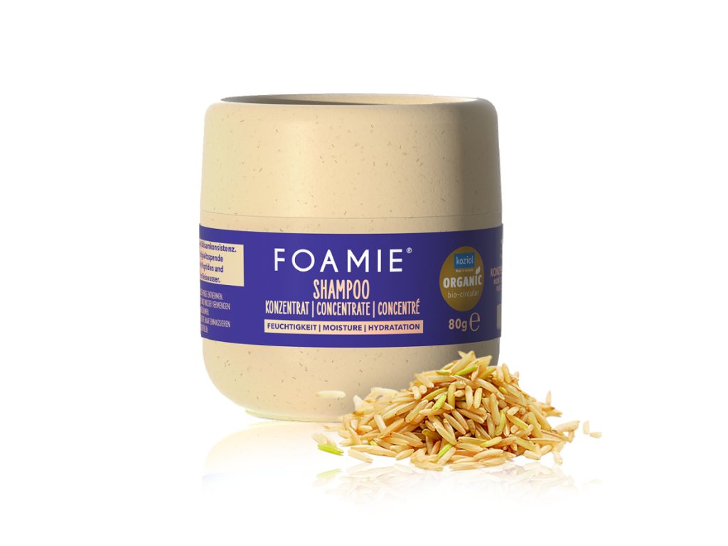 Koncentrovaný šampon Moisture GLOBAL 80g,  Foamie