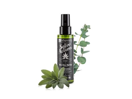 Pánský deodorant ve spreji s konopím BIO 100ml  laSaponaria