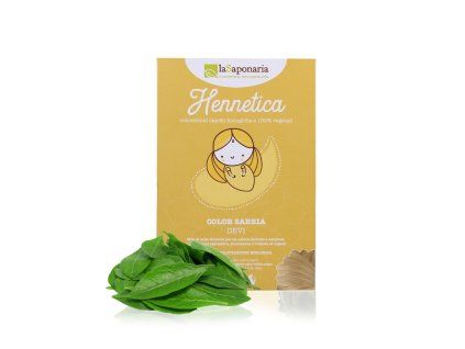 Devi BIO naturalna farba do włosów 100g - piaskowa  laSaponaria