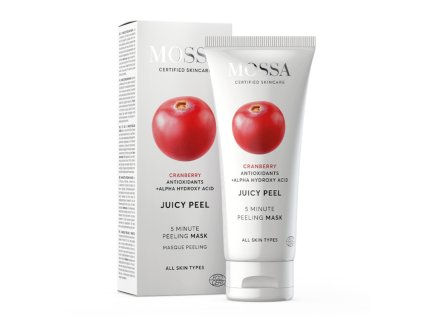 es987 mossa peelingova maska pro projasneni a sjednoceni tonu pokozky juicy 60 ml