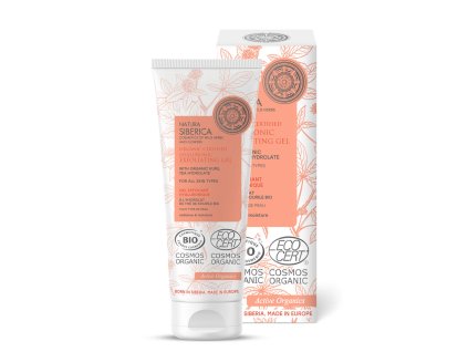 Hyaluronový exfoliační gel pro všechny typy pleti 75ml, Natura Siberica