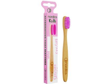 Nordics Bamboo Brush - jasnoróżowy