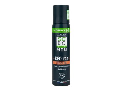 es1744 so bio etic deodorant prirodni eco spray 24h men cedr 100ml