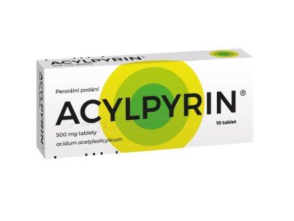Acylpyrin® 500 mg 10 neobalených tablet