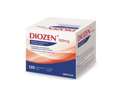 DIOZEN 500MG TBL FLM 120