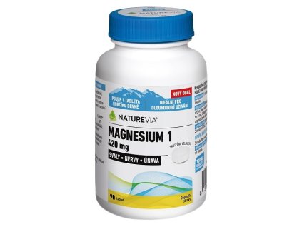 Magnesium 1 420mg tbl.90  NatureVia