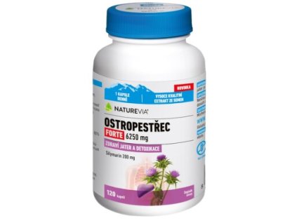 NatureVia Ostropestrec forte 60cps