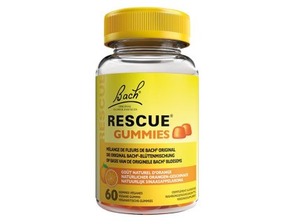 RESCUE Gummies Orange pomeranč  60 pastilek