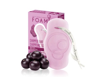 Tuhý šampon pro objem jemných vlasů You`re Adorabowl  FOAMIE 80g
