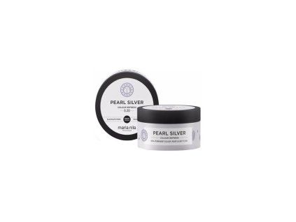 Colour Refresh Pearl Silver, barvicí maska  MARIA NILA