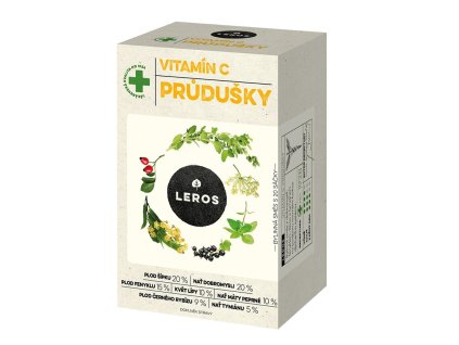 Vitamín C průdušky 20x1.5g  LEROS