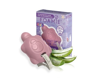 Sprchová péče 2v1 pro děti s vůní broskve, 80g  Foamie
