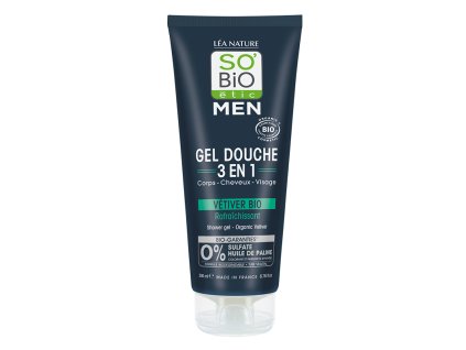 shower gel organic vetiver so bio etic