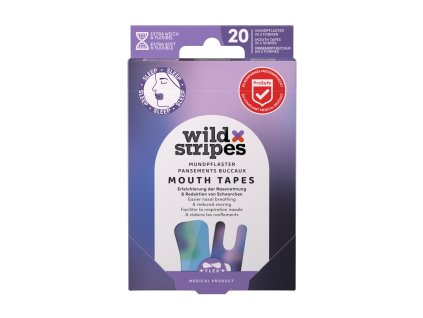 wild stripes mouth patches sunset