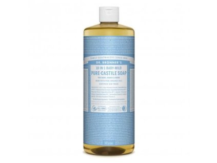 Dr. Bronner's tekuté universální mýdlo ALL-ONE!, Baby-Mild