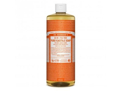 Dr. Bronner's Tekuté universální mýdlo ALL-ONE!, Teatree