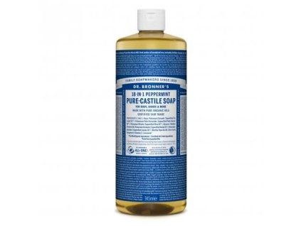 Dr. Bronner's Tekuté universální mýdlo ALL-ONE!, Peppermint