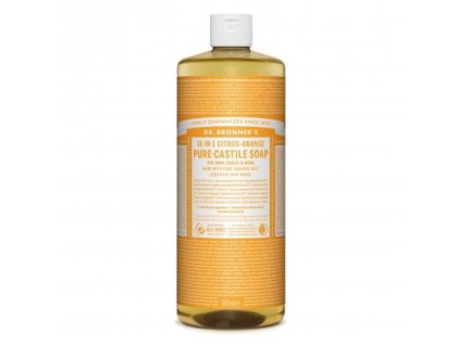 Dr. Bronner's tekuté universální mýdlo ALL-ONE!, Citrus-Orange