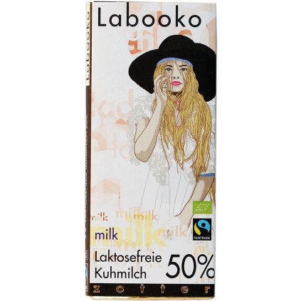 fairtrade bio mlecna cokolada zotter bez laktozy 50%