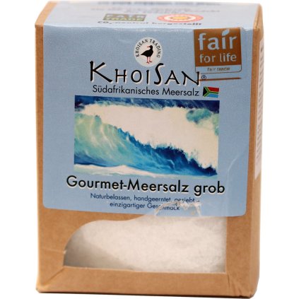 fair trade khoisan morska sul hruba 500g
