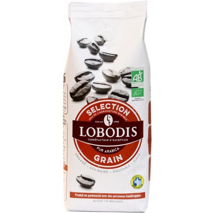 fair trade bio zrnkova kava vyberova lobodis 250g