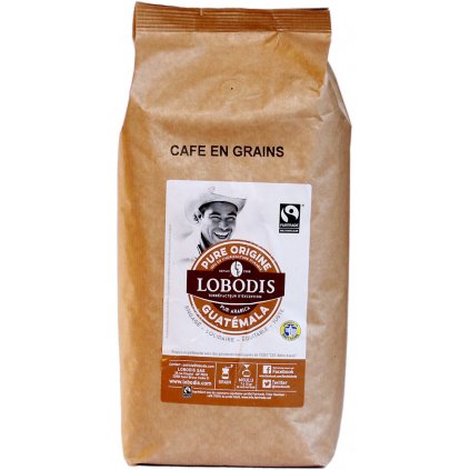 fairtrade zrnkova kava guatemala 1000g